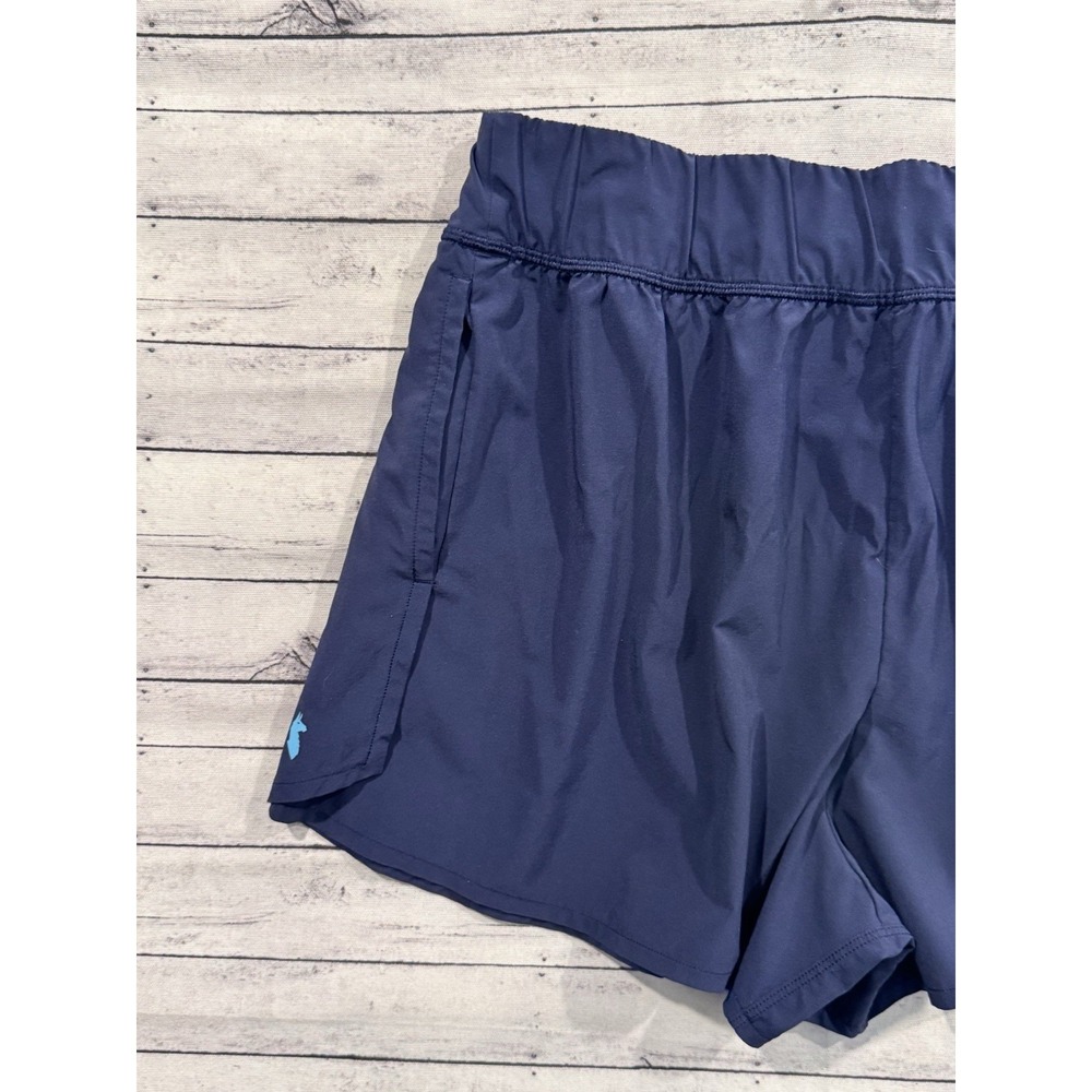 Cotopaxi Womens Vamos Hybrid Running Short Sz M Blue Stretch Active Gym Workout - Picture 12 of 16